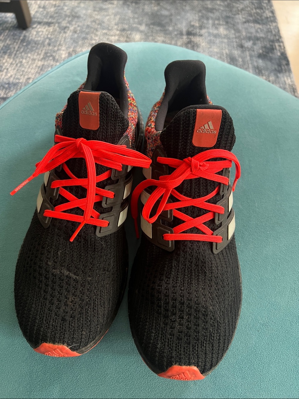 Adidas Black Knit Ultraboost Mens Size 12